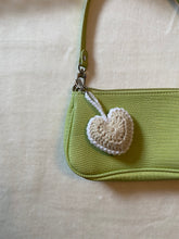 Load image into Gallery viewer, beige heart keychain
