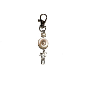 seashell keychain