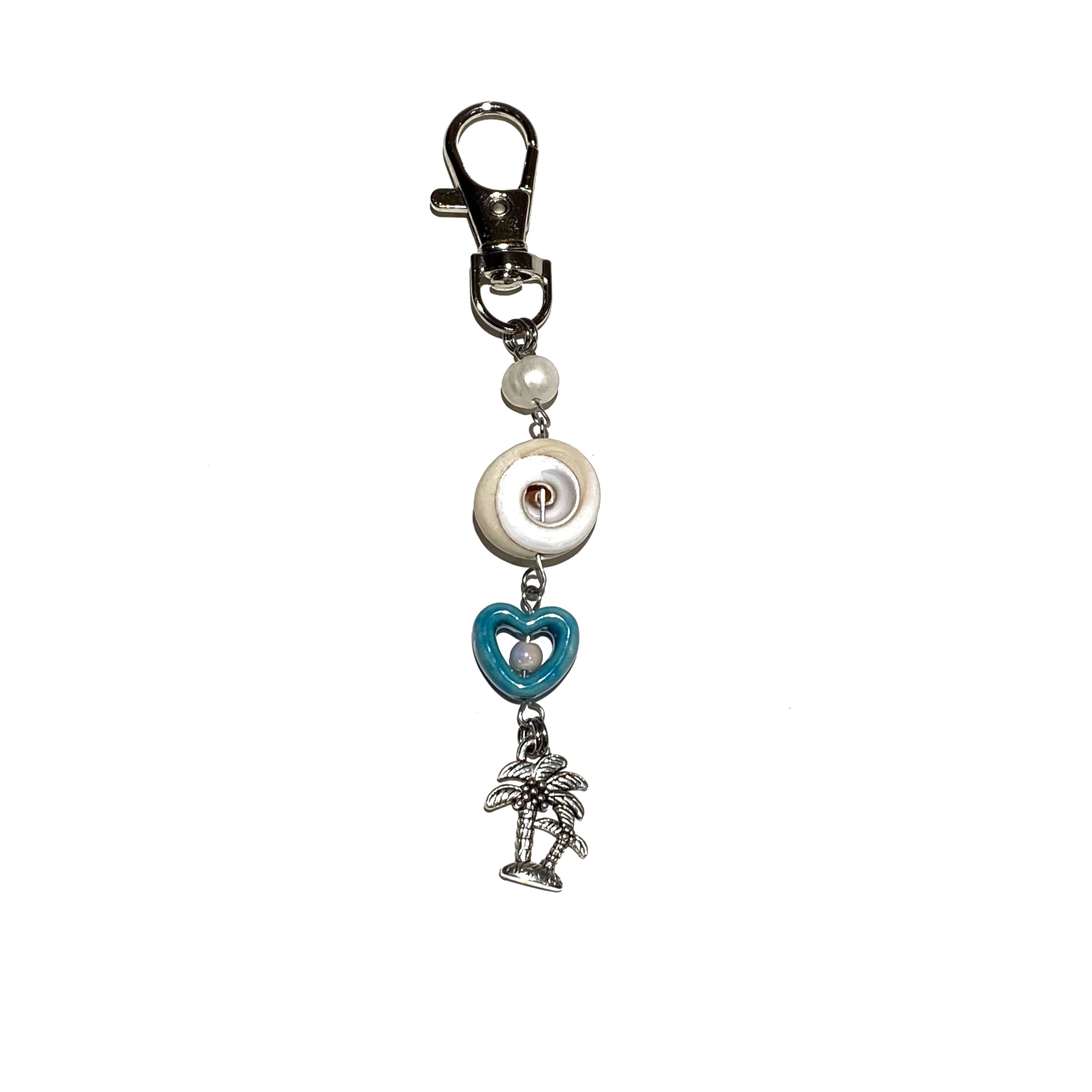 アクセサリー b by the sea keychain – Sapphire
