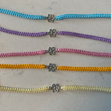 Load image into Gallery viewer, Flower charm bracelet
