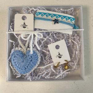 Blue gift bundle