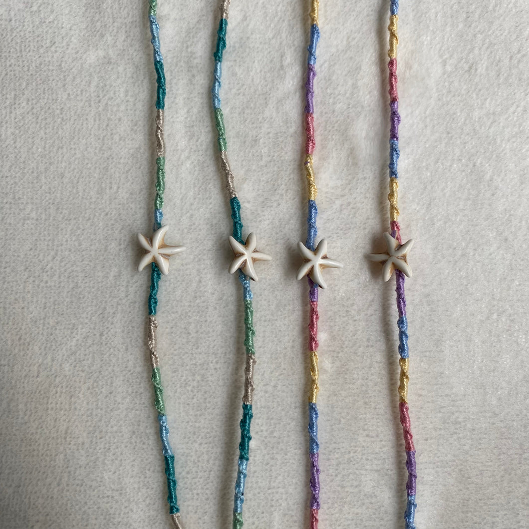 Starfish anklet