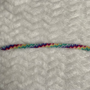 rainbow zigzag